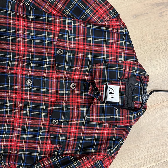 Red blue Zara jacket - Picture 2 of 2